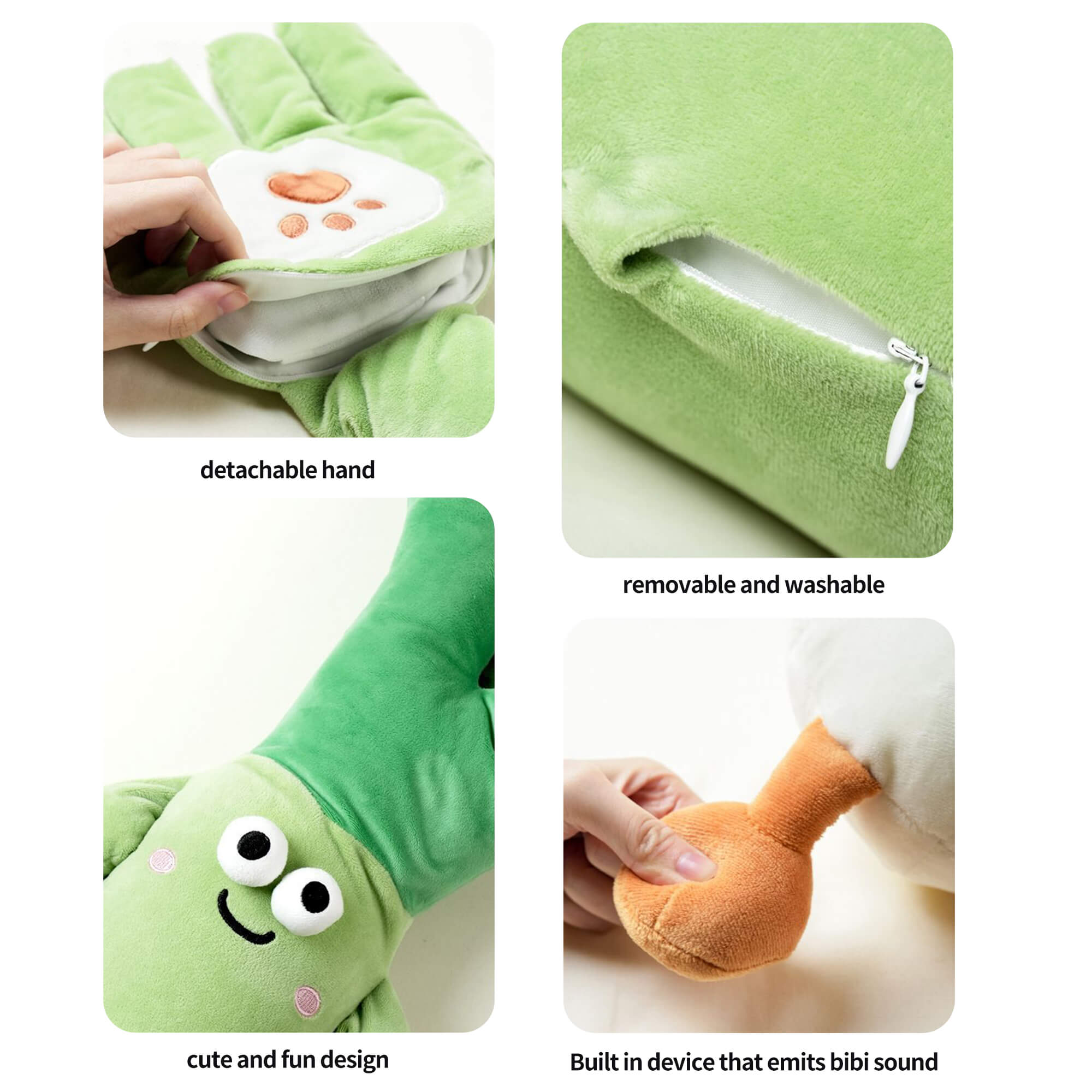 Smart Scallion Baby Soothing Pillow | Intelligent Rhythmic Tapping &#038; Heat Therapy for Colic and Gas Relief image 7