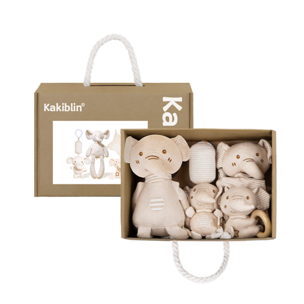 Elephant Plush Toy Gift Box