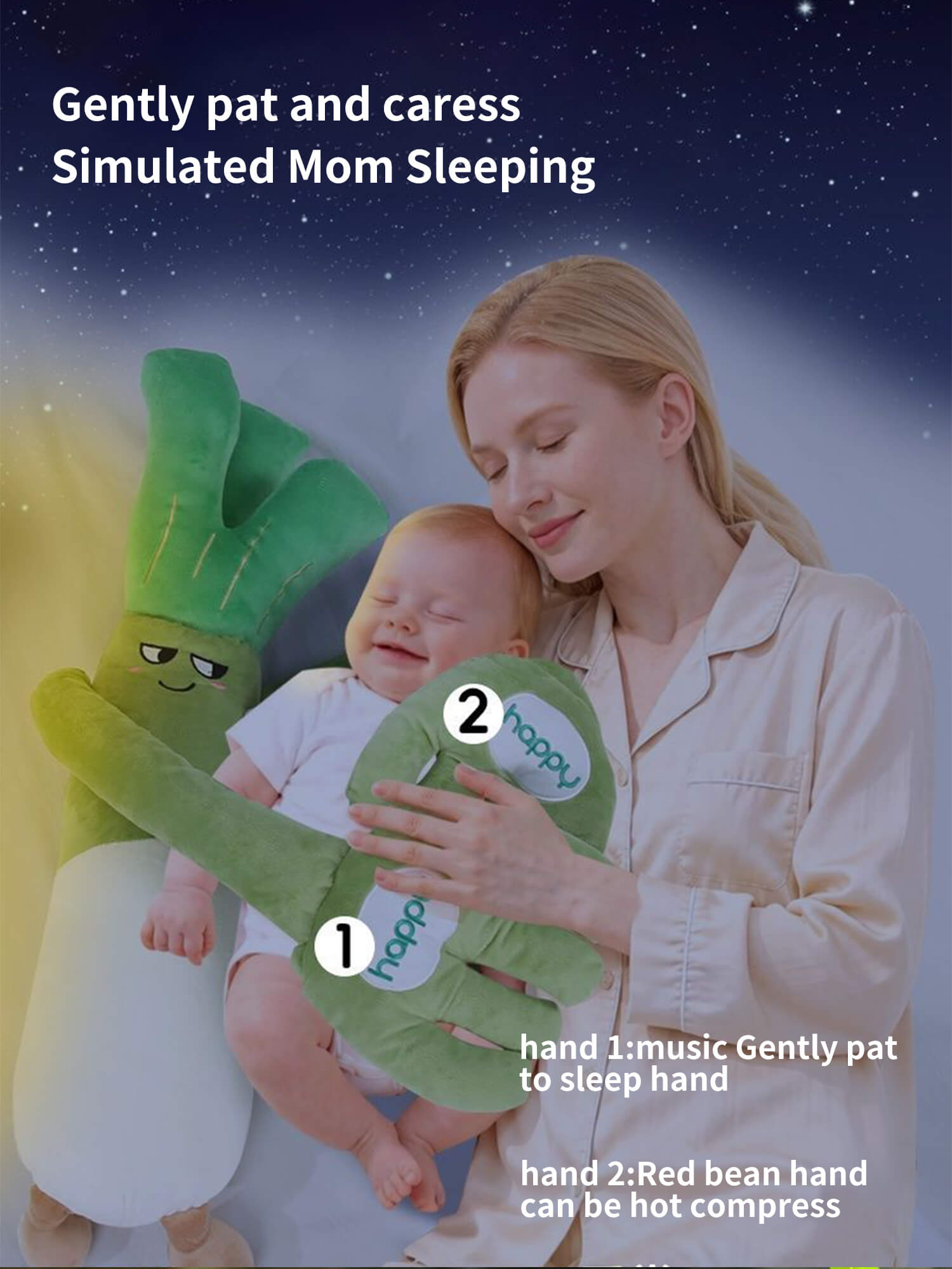 Arm and Abdomen Soothing Pressure