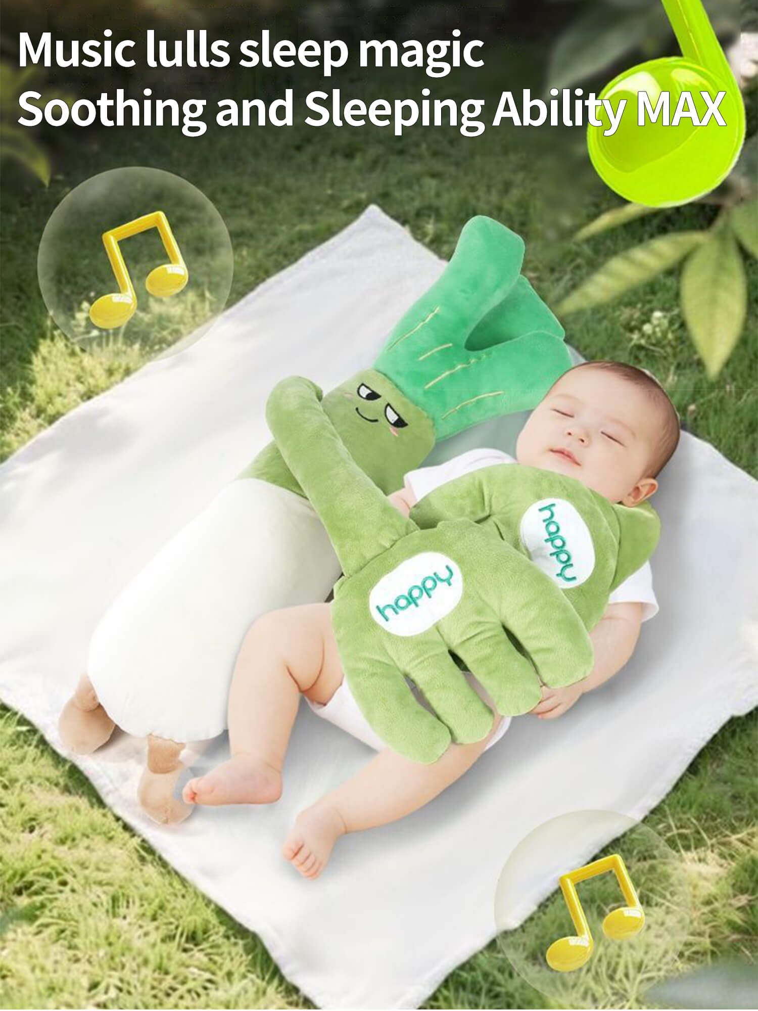 Buttocks Support and Moro Reflex Relief