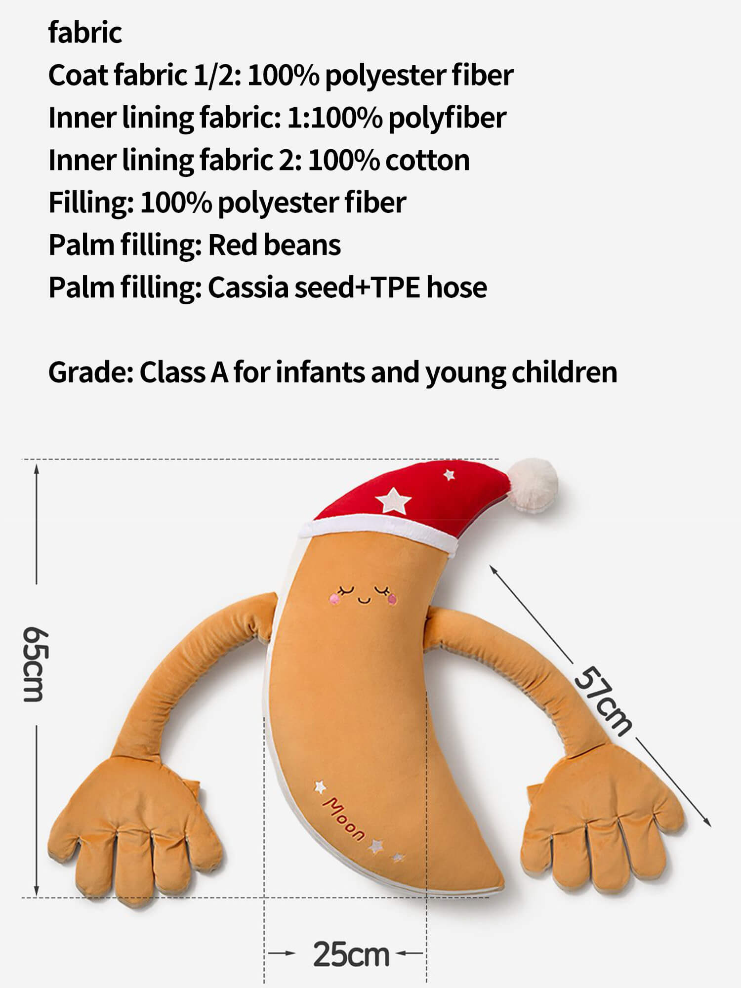 Moon Pillow Specifications